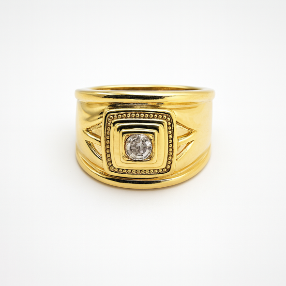 tog tr933 Tr933-Gold plated dress ring - Image 1