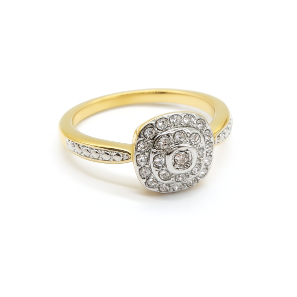 tog tr1048 Tr1048-Gold plated dress ring-gift box included - Image 1