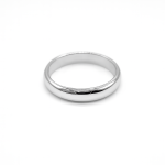 Ts4mm-Silver plated band